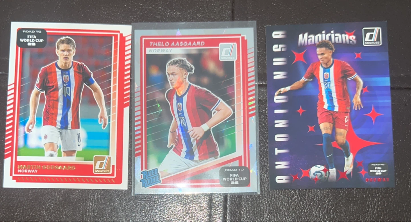 Donruss Road to FIFA World Cup Soccer Cards