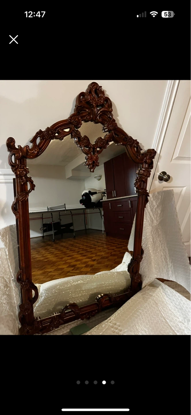 (NEW) elegant vintage style mirror - photo 3