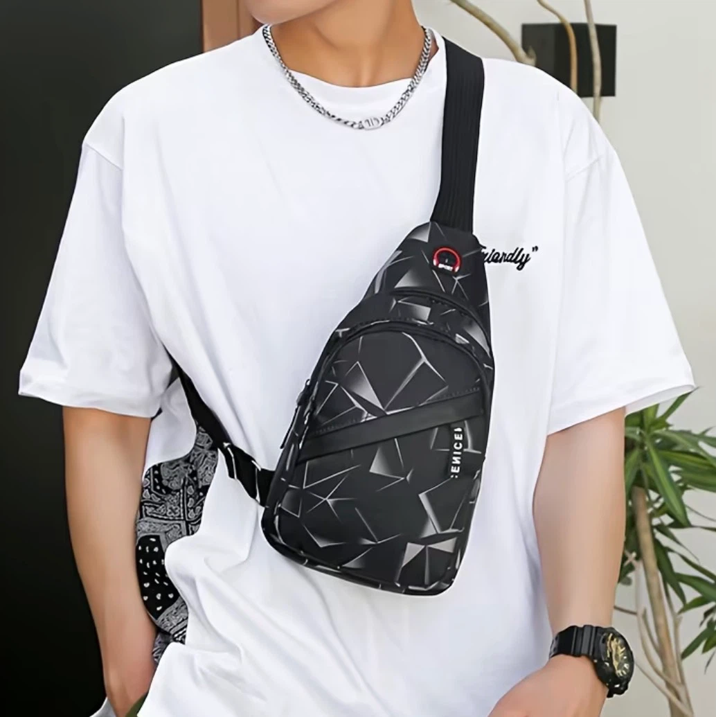 Multifunctional chest bag with adjustable strap - photo 4