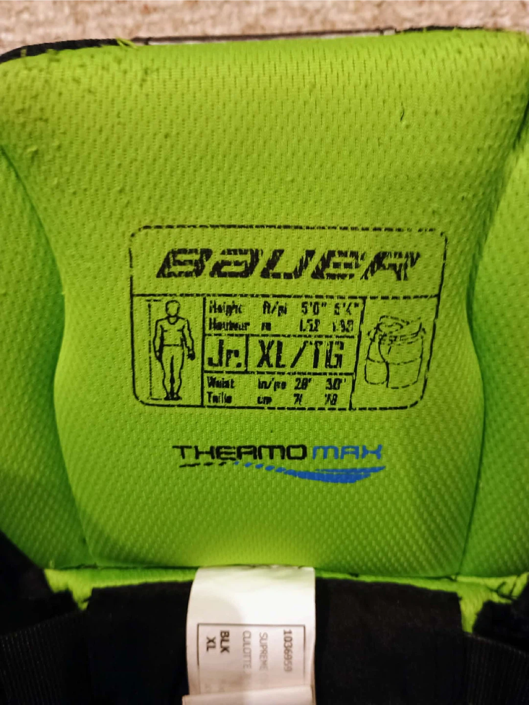 GRIT Hockey Gear Bag with Bauer Protective Gear - photo 5