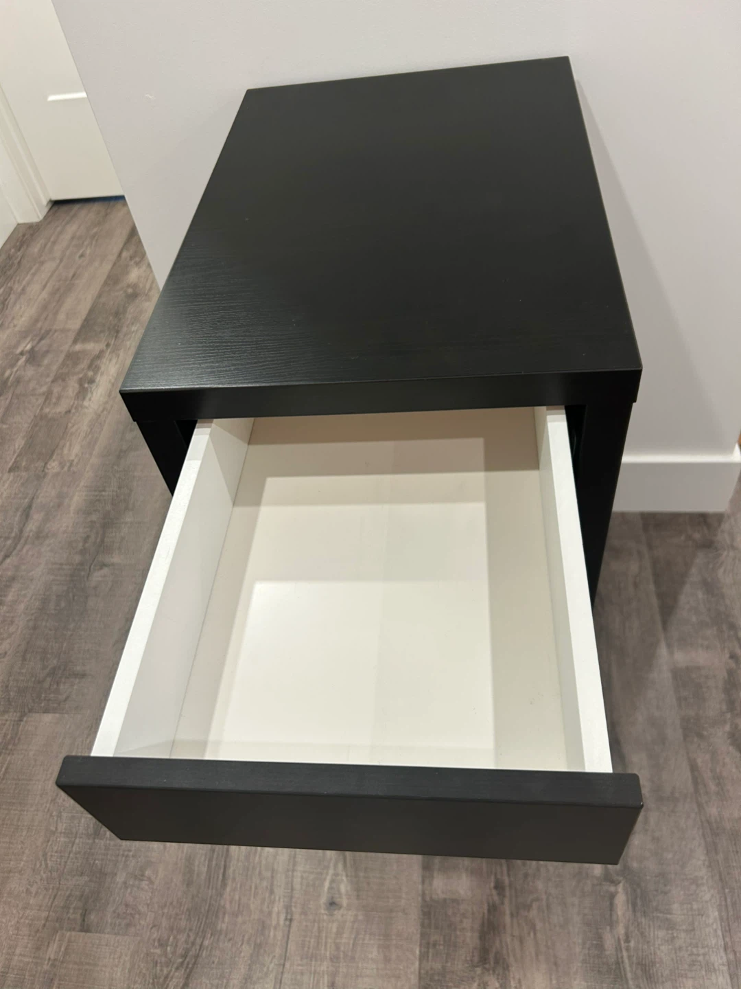 IKEA MICKE drawers black brown on casters - photo 2