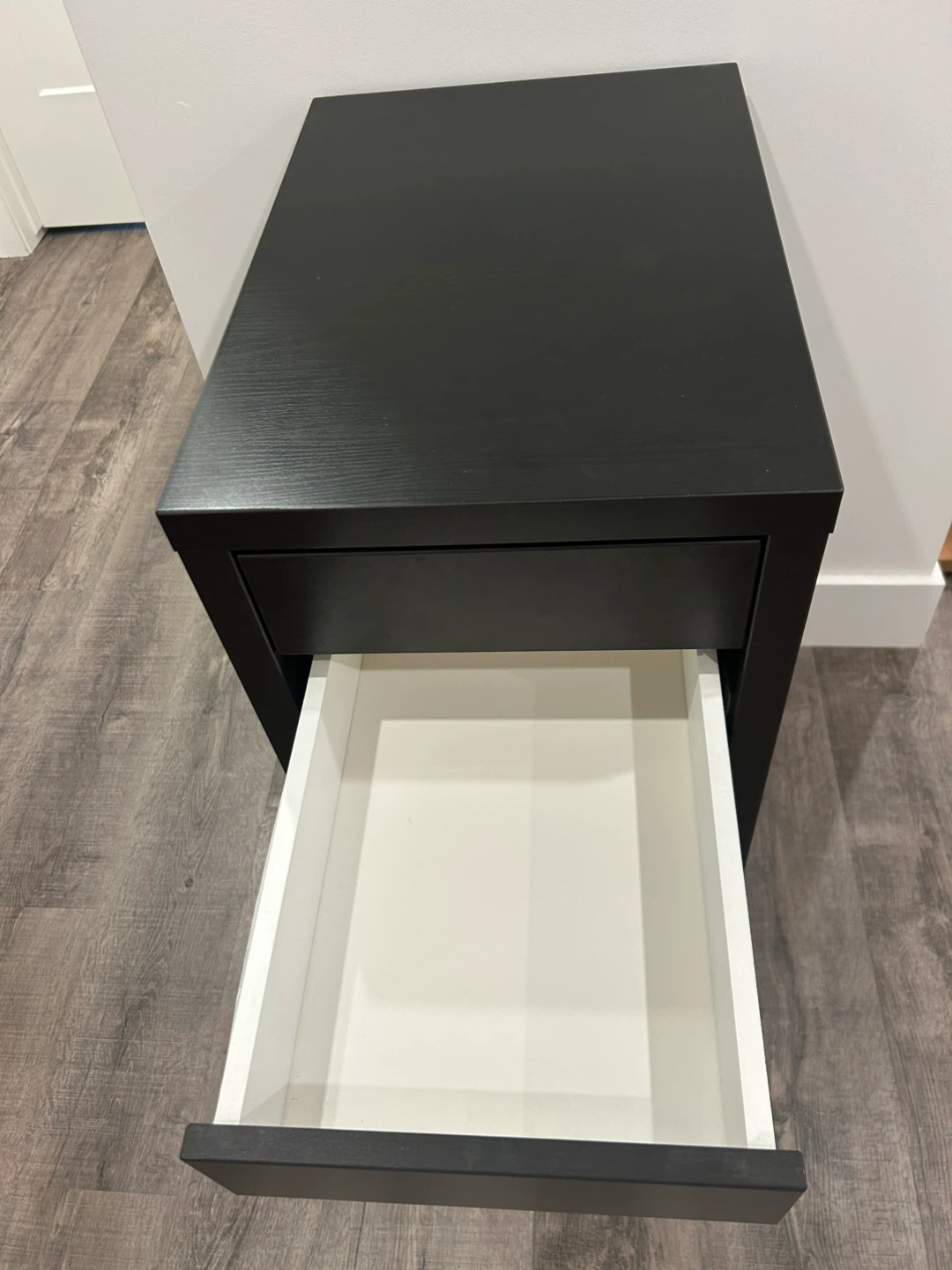 IKEA MICKE drawers black brown on casters - photo 3