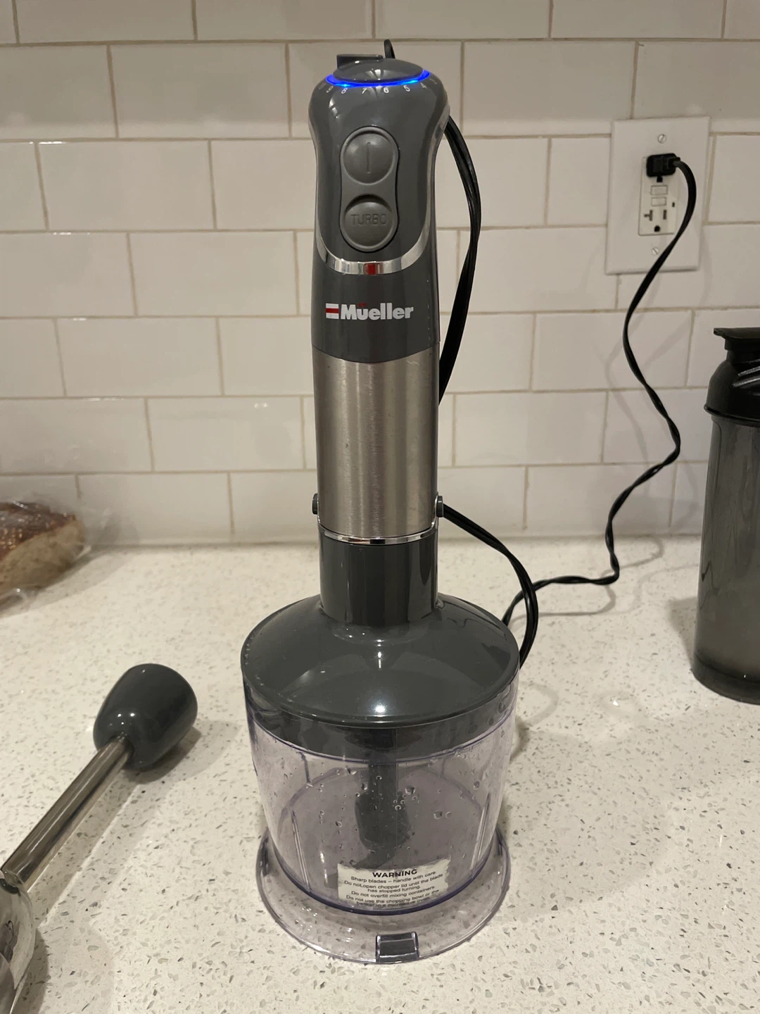Mueller Immersion Blender Chopper Attachment