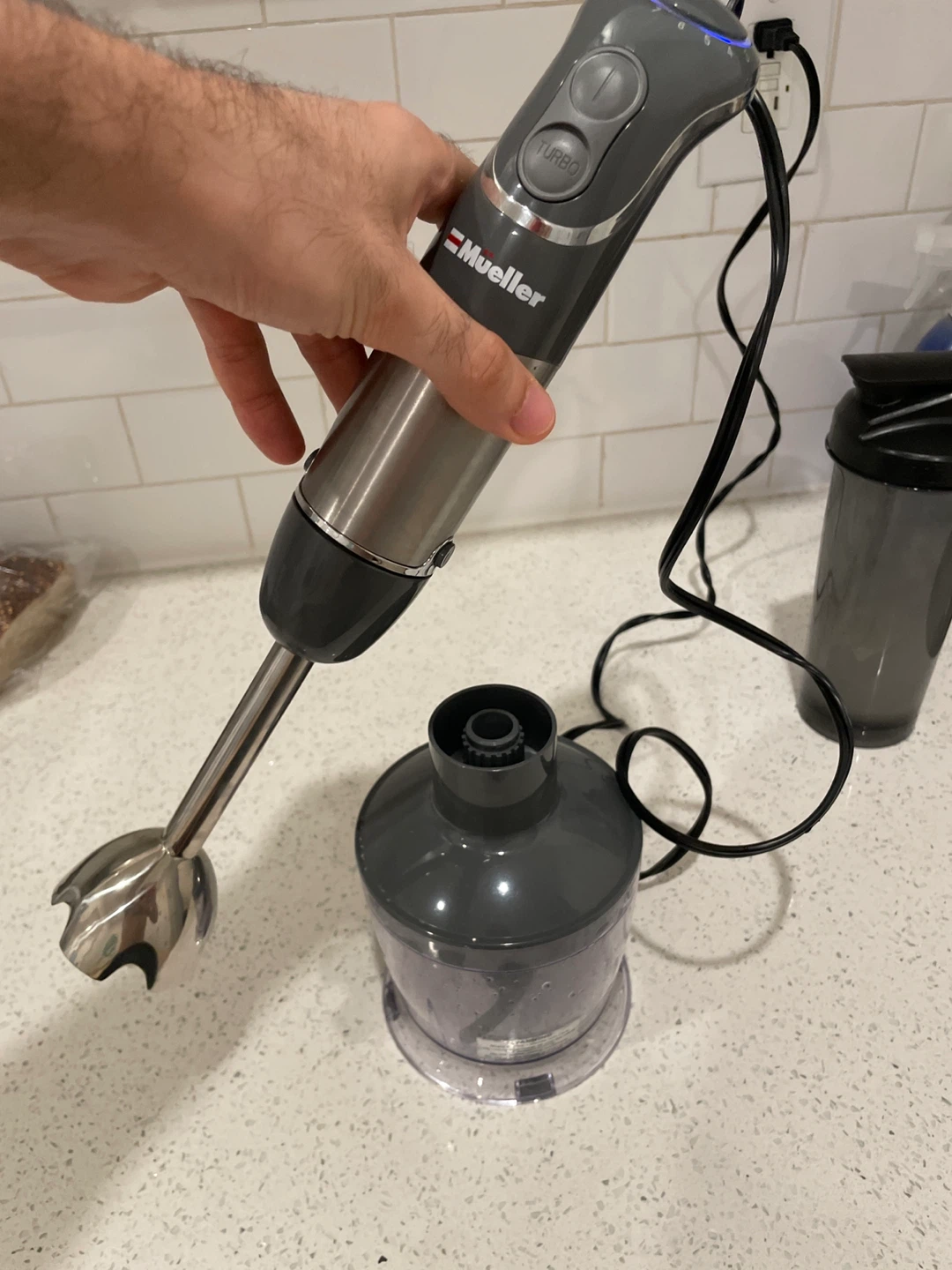 Mueller Immersion Blender Chopper Attachment - photo 2
