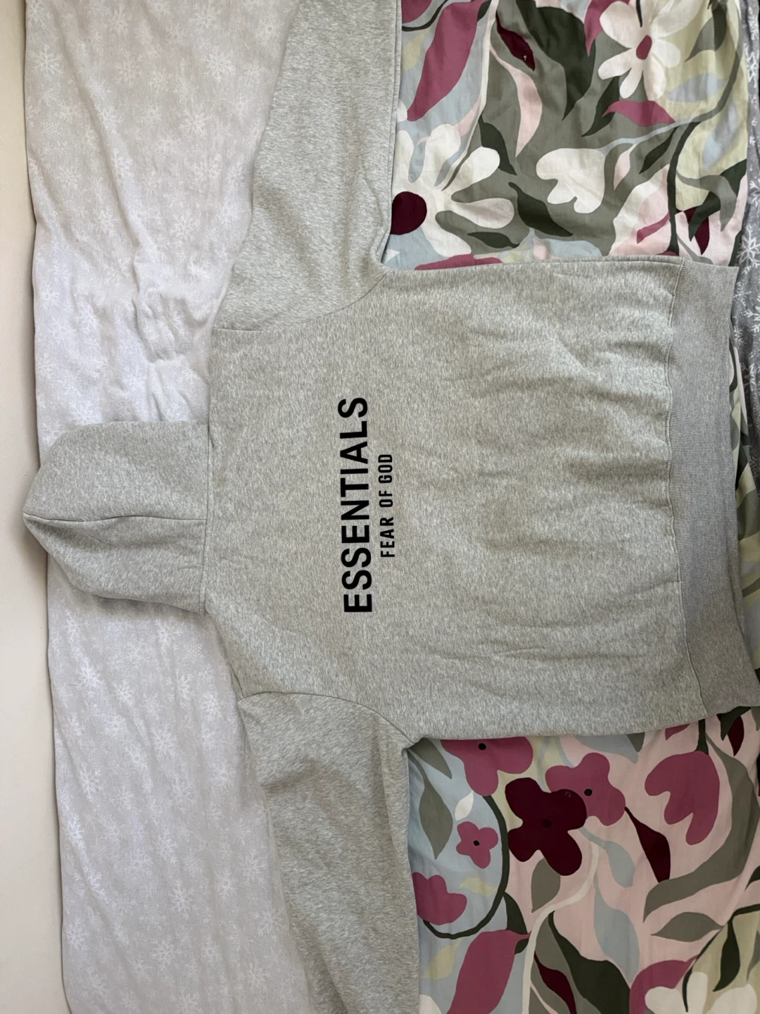 Fear of God Essentials Hoodie Grey Size M - photo 3