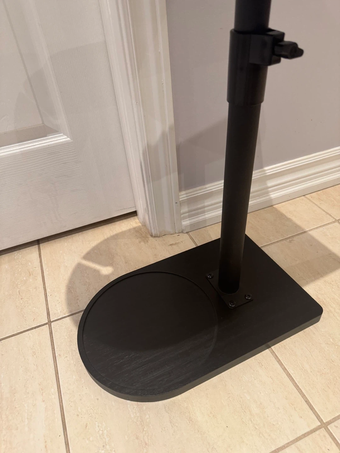 Adjustable Height Side Table with Cup Holder - photo 3