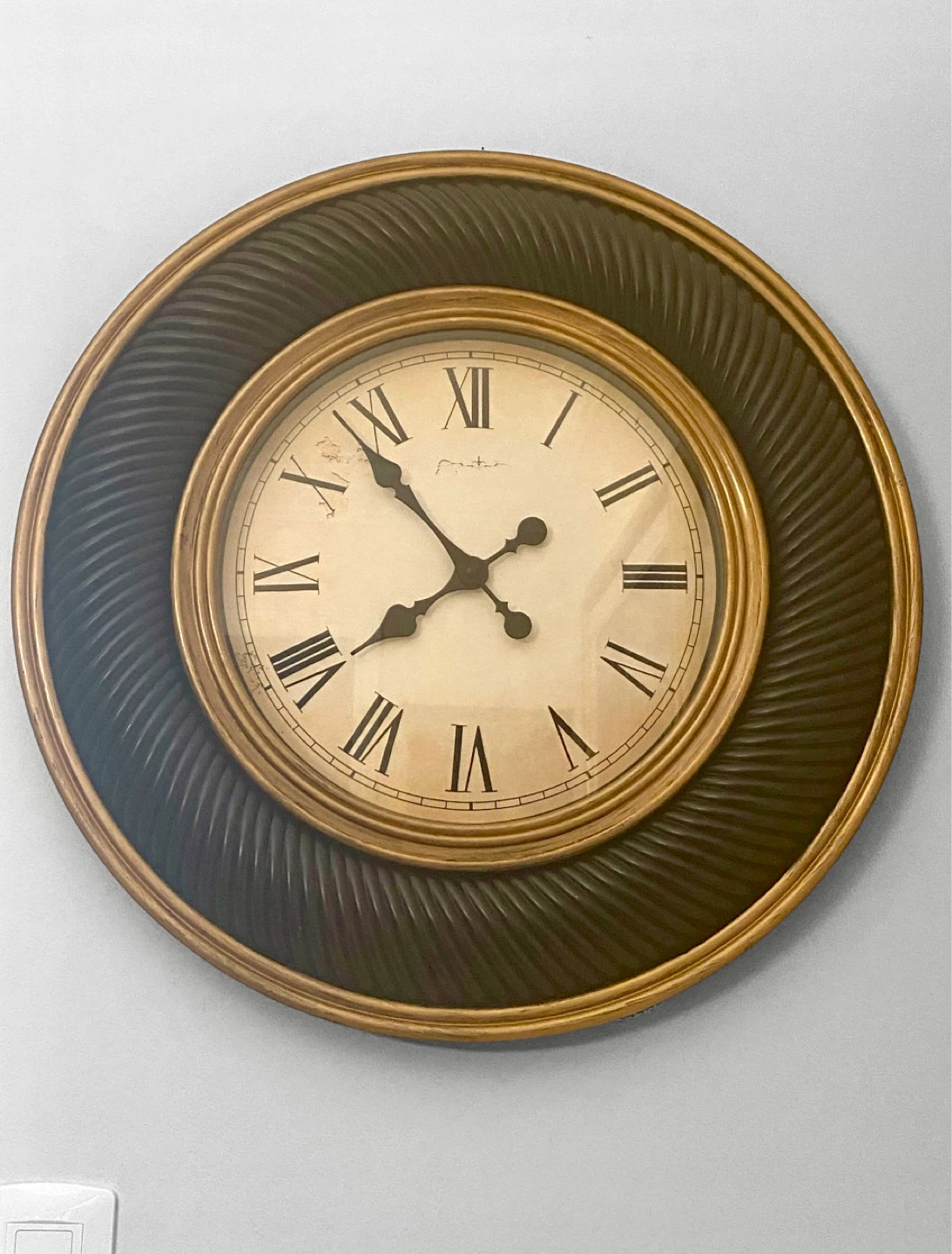 Prater Wall Large Clock 22”