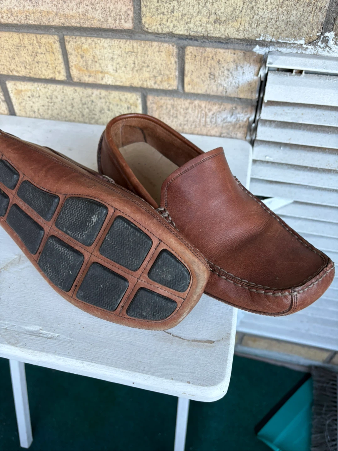 Brown Leather Loafers