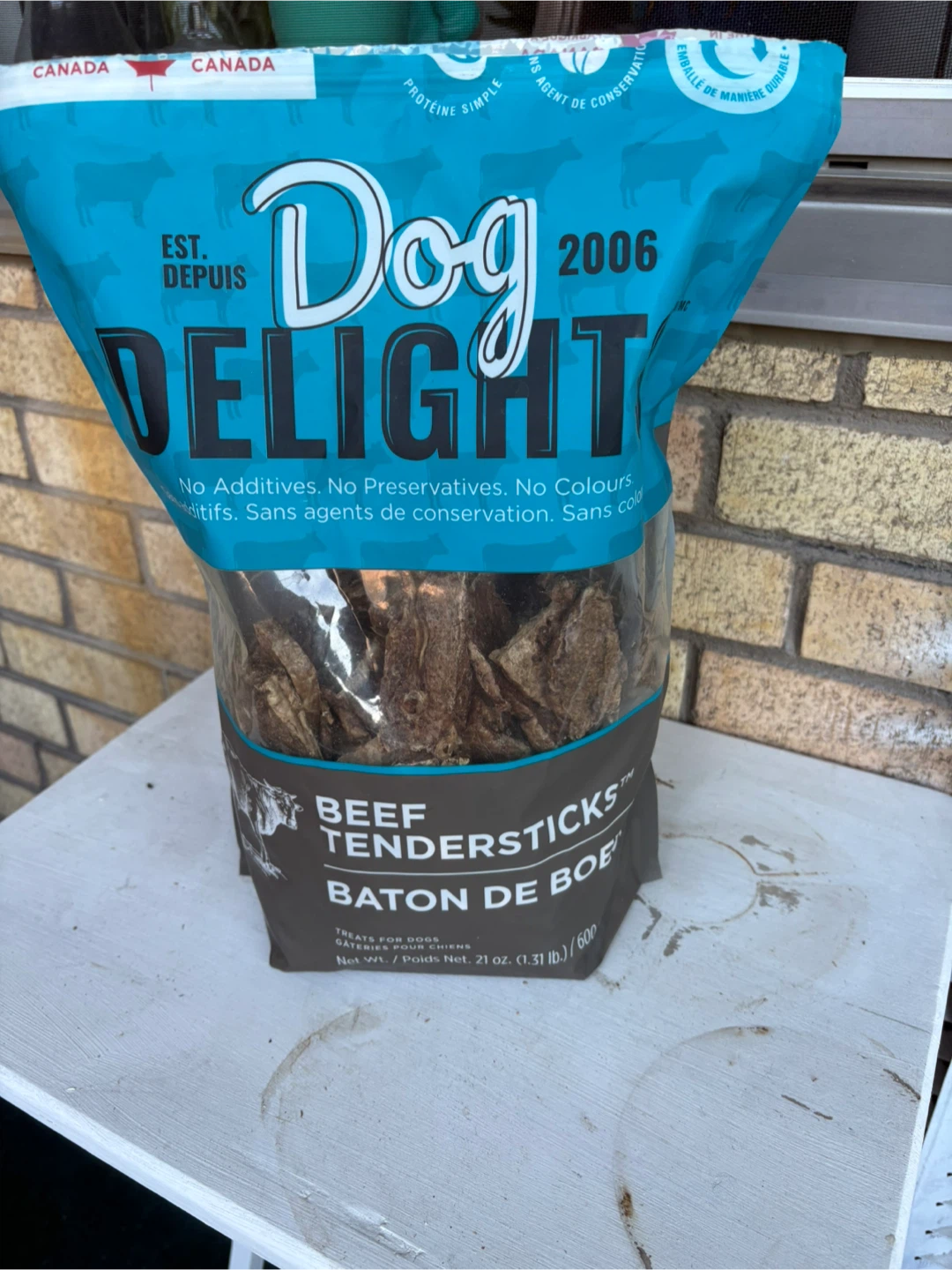 Dog Delight Beef Tendersticks 21 oz