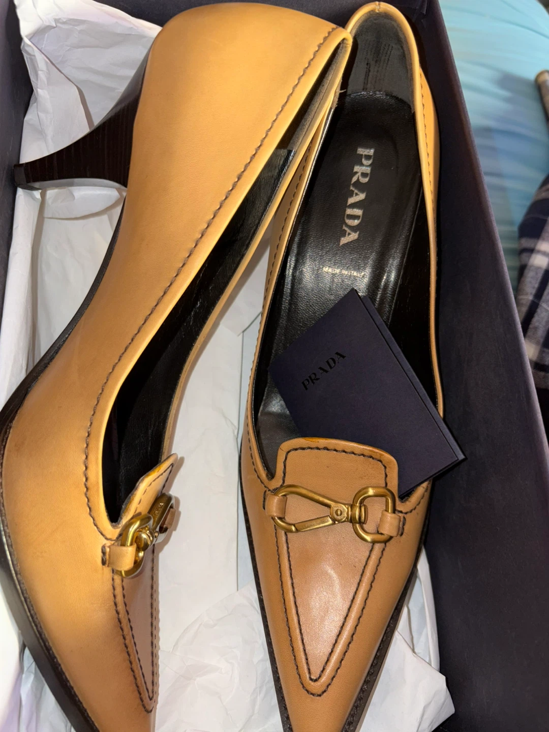 Prada Leather Heels