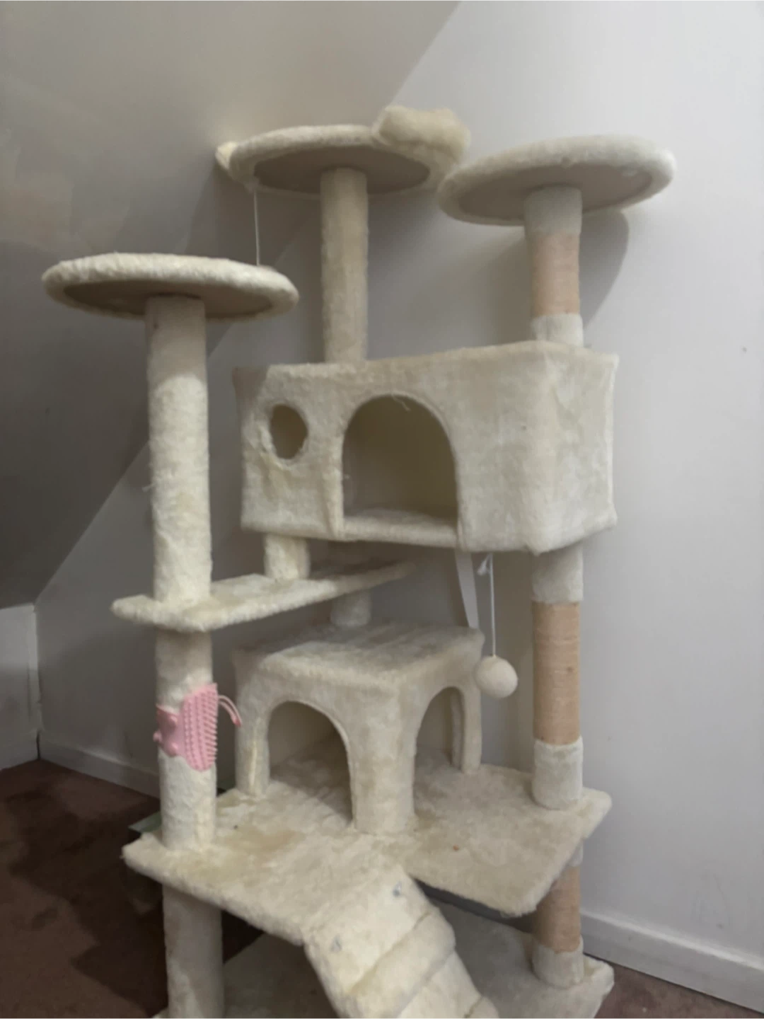 Torre Rascador Para Gatos Grande - Excelente Estado