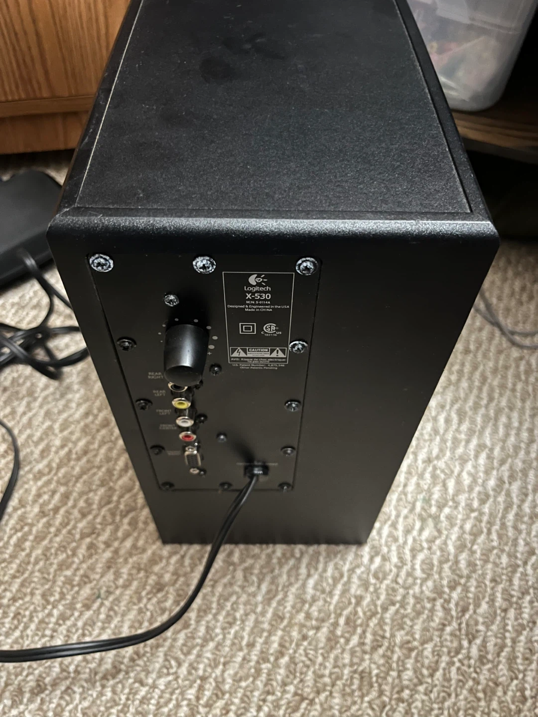 Logitech Z506 Subwoofer - photo 2