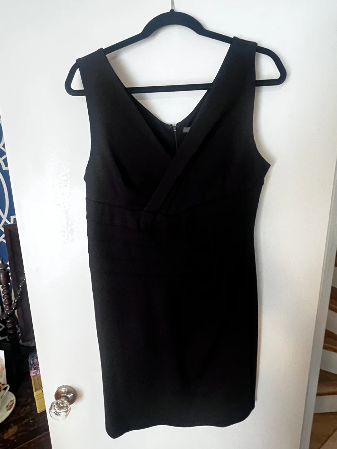 Suzy Shier Black Sleeveless Sheath Dress - photo 2