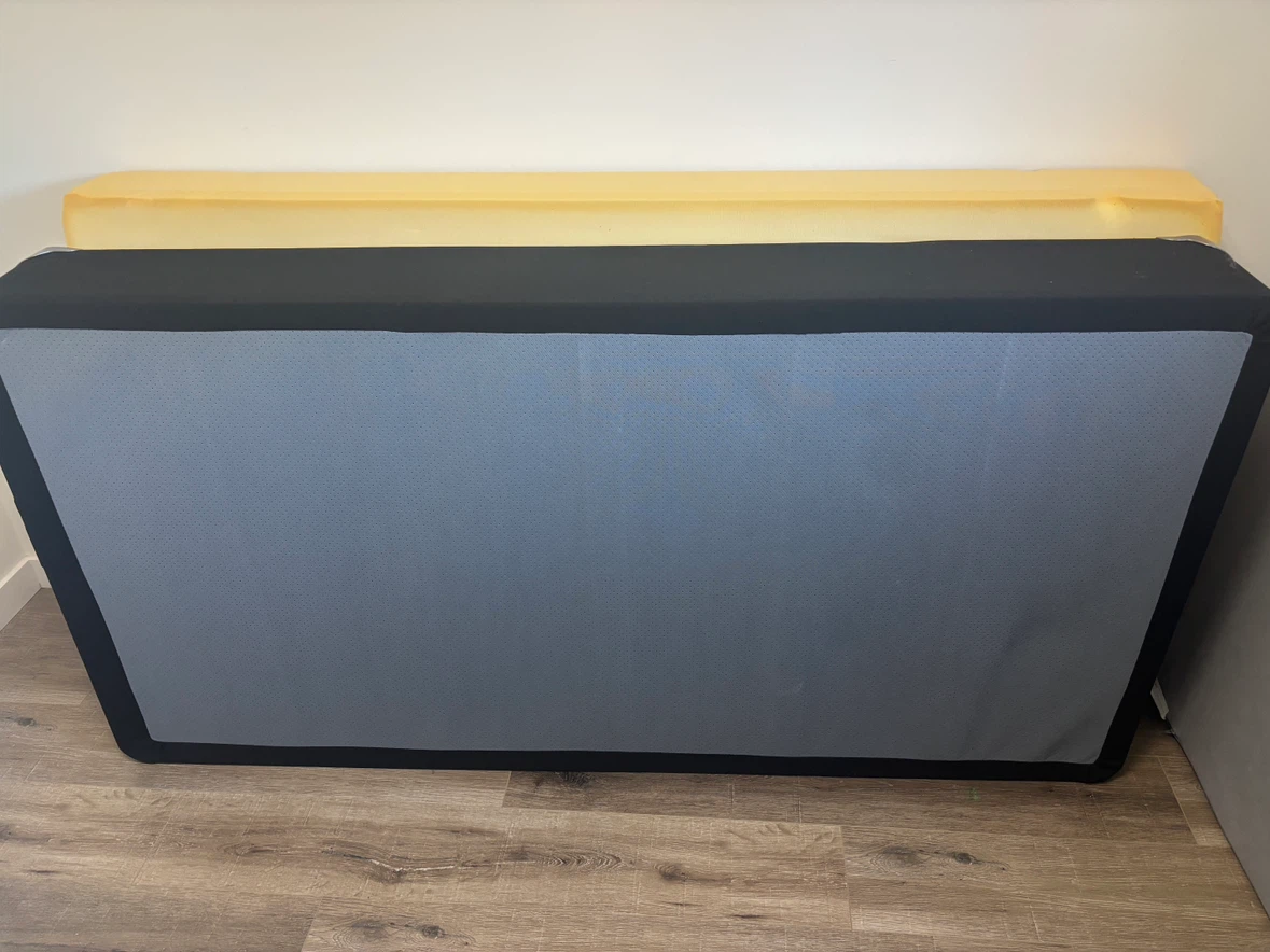 Twin bed box frame as new