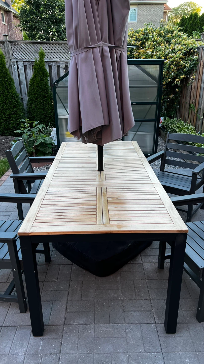 Outdoor Patio Dining Table Only