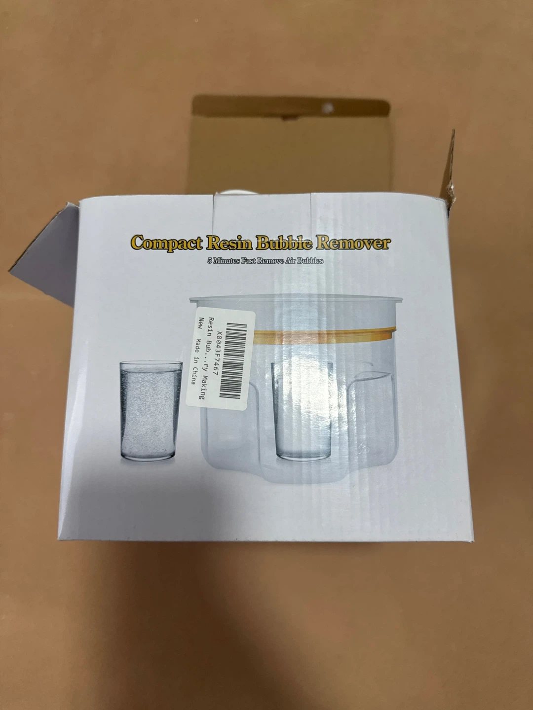 Compact Resin Bubble Remover - 5 Minutes Fast Remove Air Bubbles - photo 2