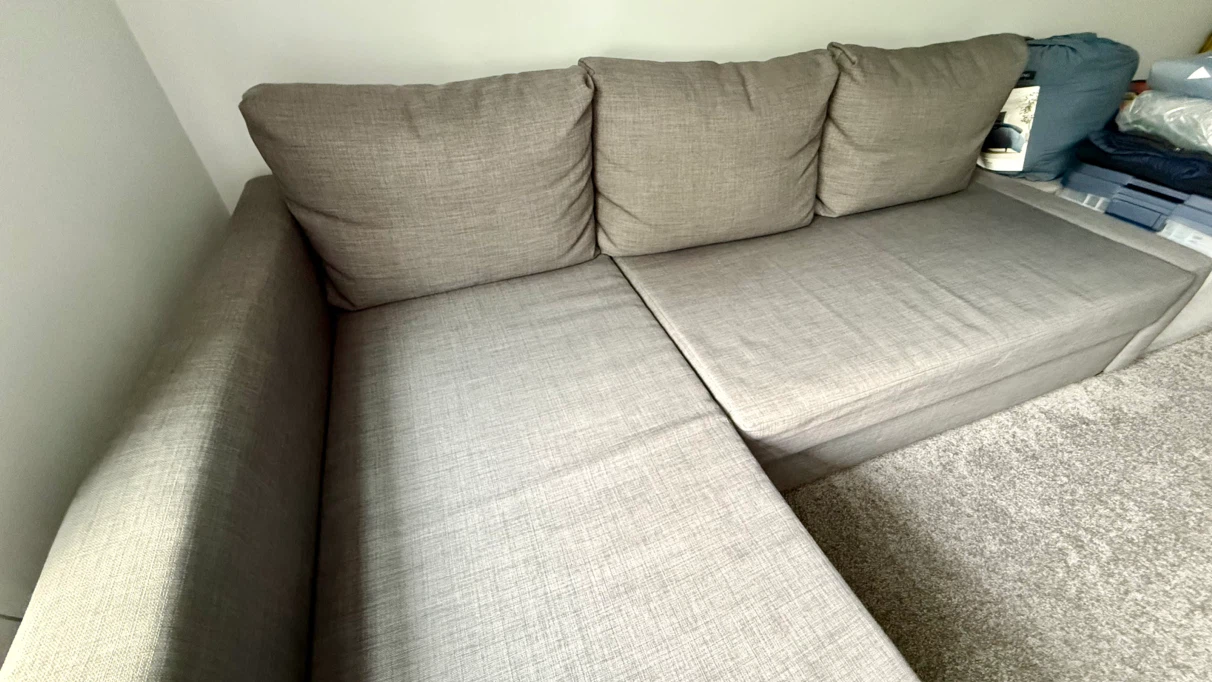 Gray Sectional Sofa with Storage - photo 2