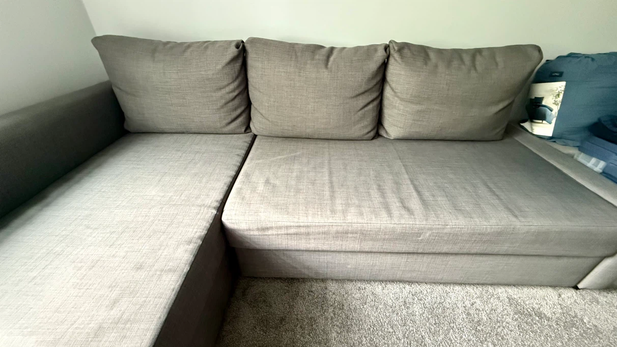 Gray Sectional Sofa with Storage - photo 3