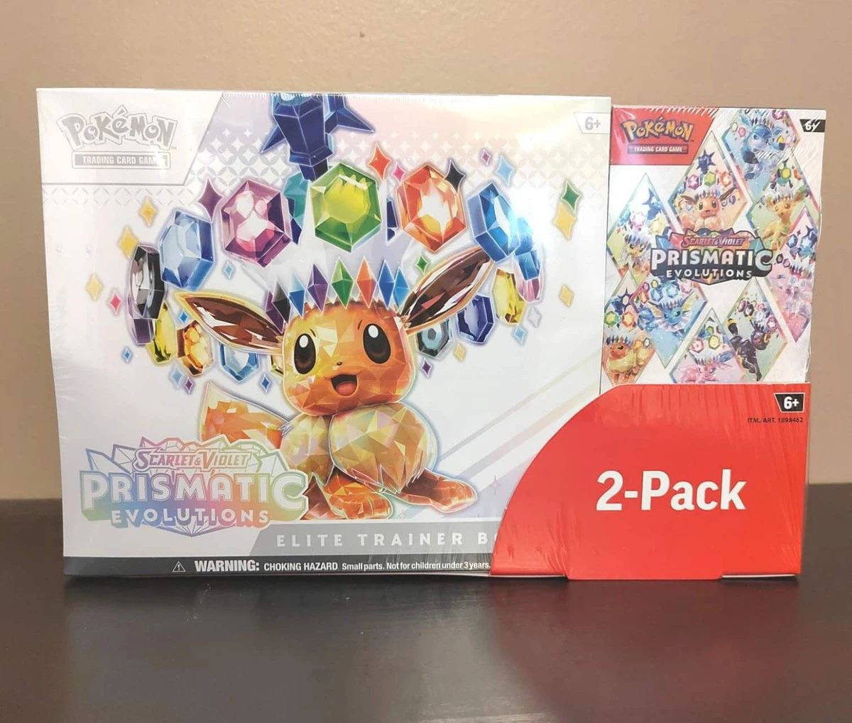 Prismatic Evolutions Elite Trainer Box & 2-Pack