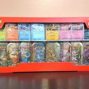 Pokémon Scarlet & Violet: Prismatic Evolutions Mini Tins 8-Pack