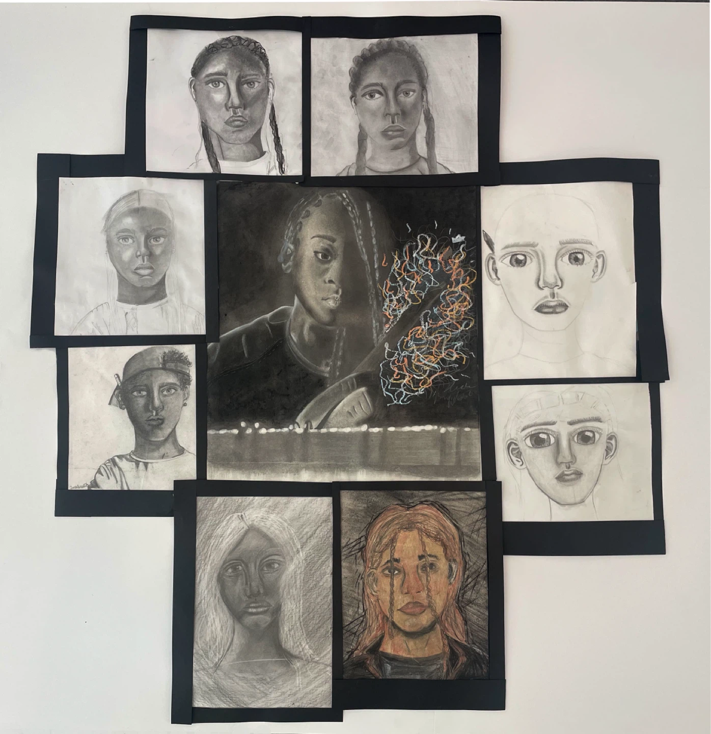 Original drawing(Looking back)