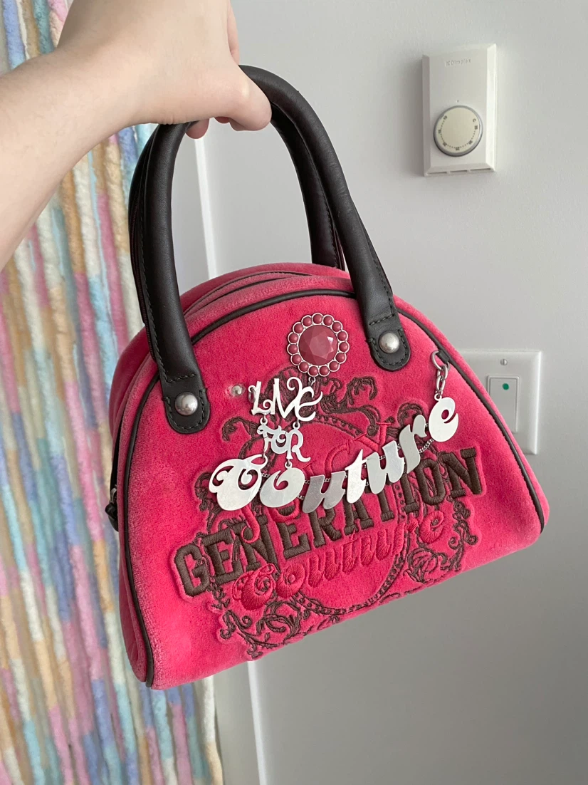 Vintage Juicy Couture Bowler Handbag