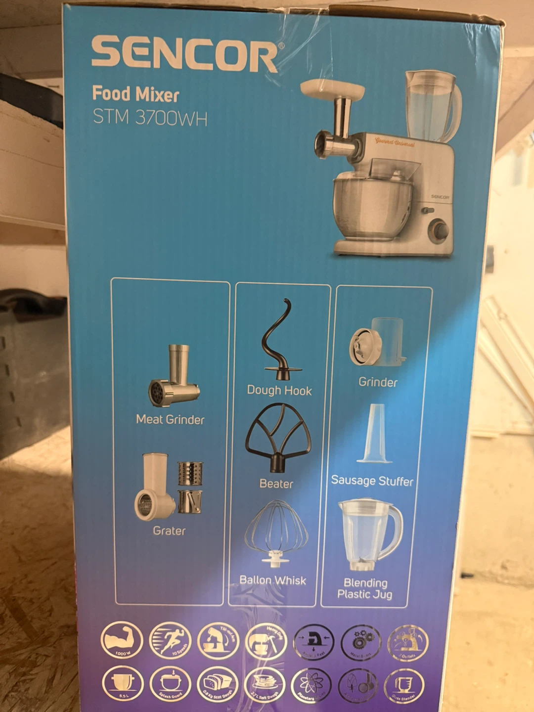 SENCOR Food Mixer STM 3700WH - photo 3