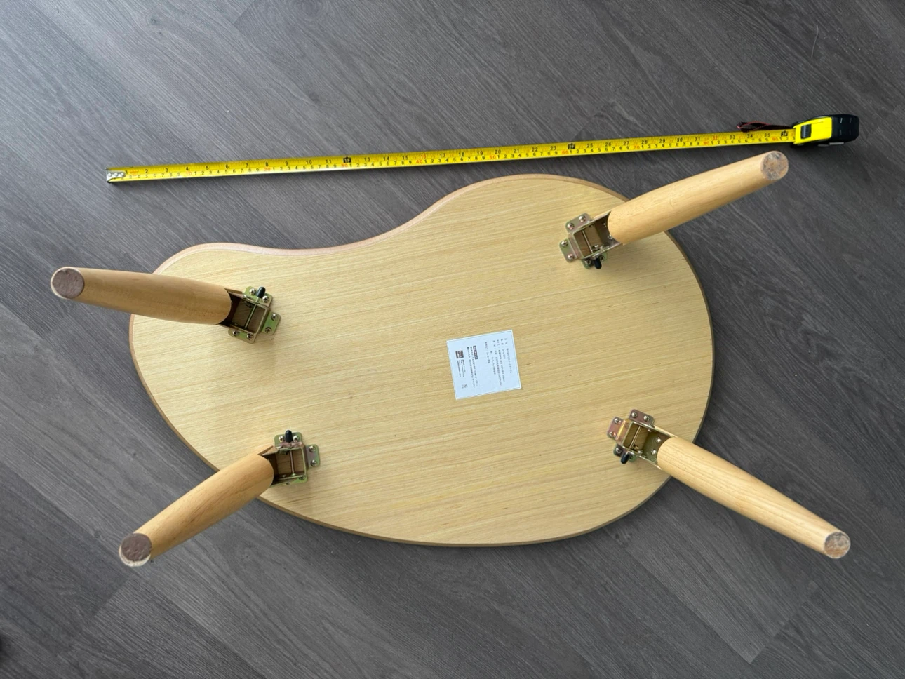 Japanese Kidney Bean Shaped Coffee Table - photo 4