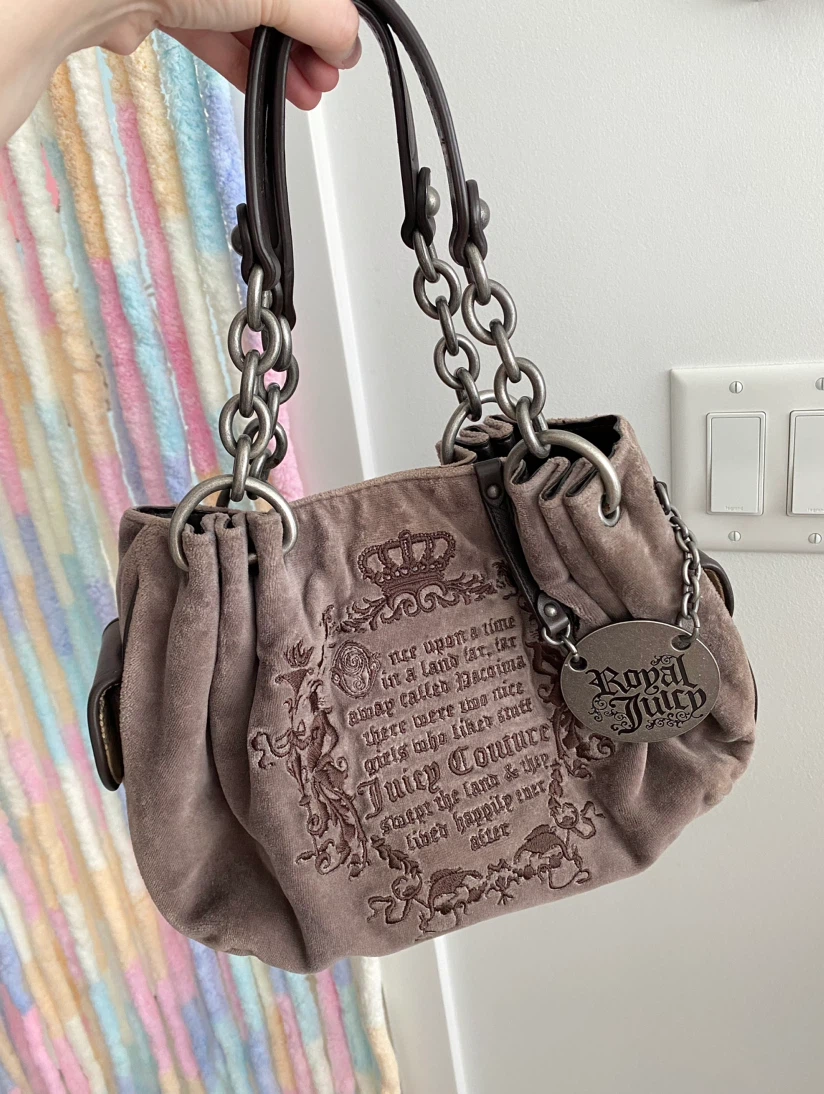 Vintage Juicy Couture Hobo Shoulder Bag