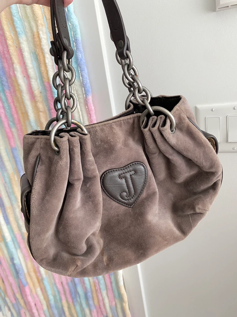 Vintage Juicy Couture Hobo Shoulder Bag - photo 2
