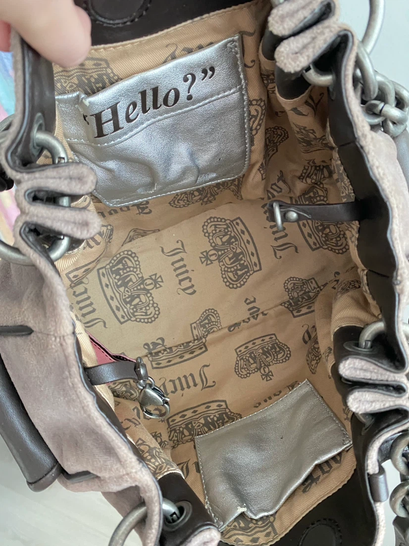 Vintage Juicy Couture Hobo Shoulder Bag - photo 3