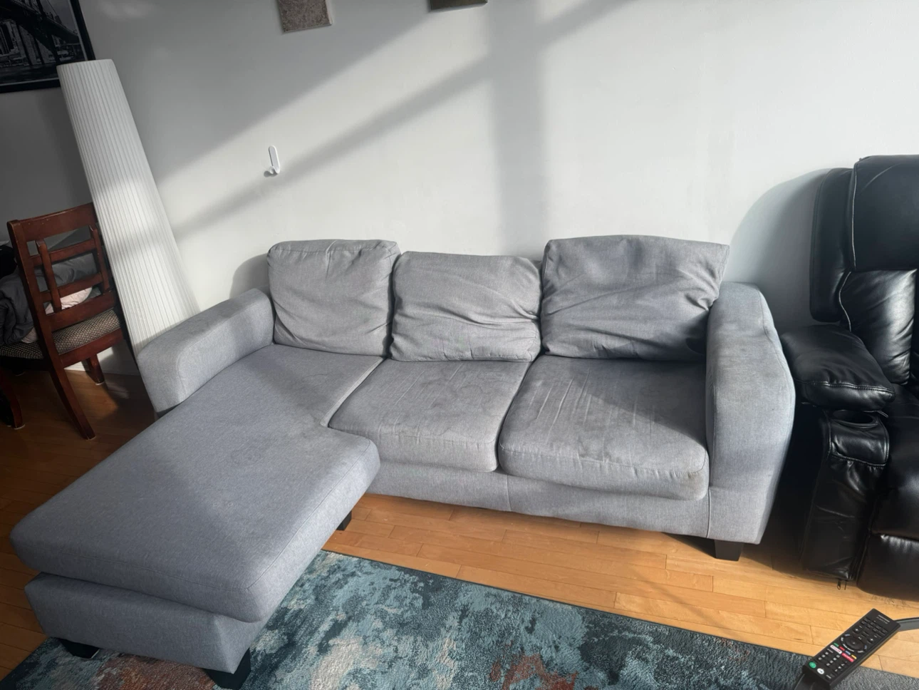 Grey Sectional Sofa 3 seater price negotiable
