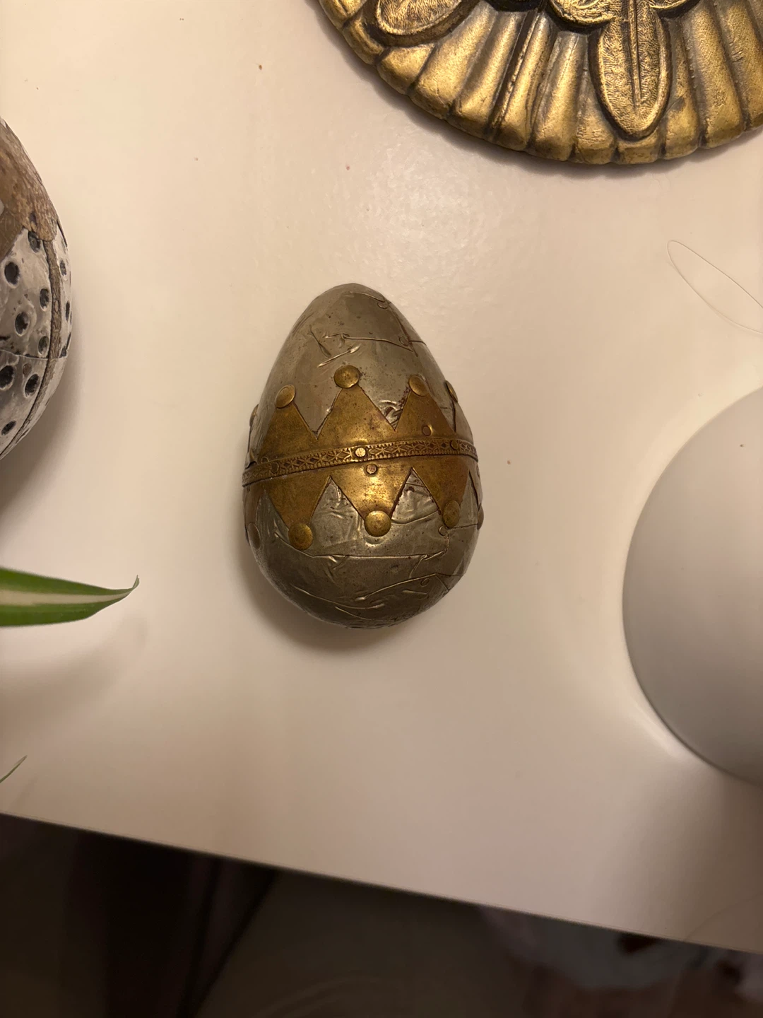 Decorative Egg Trinket Box