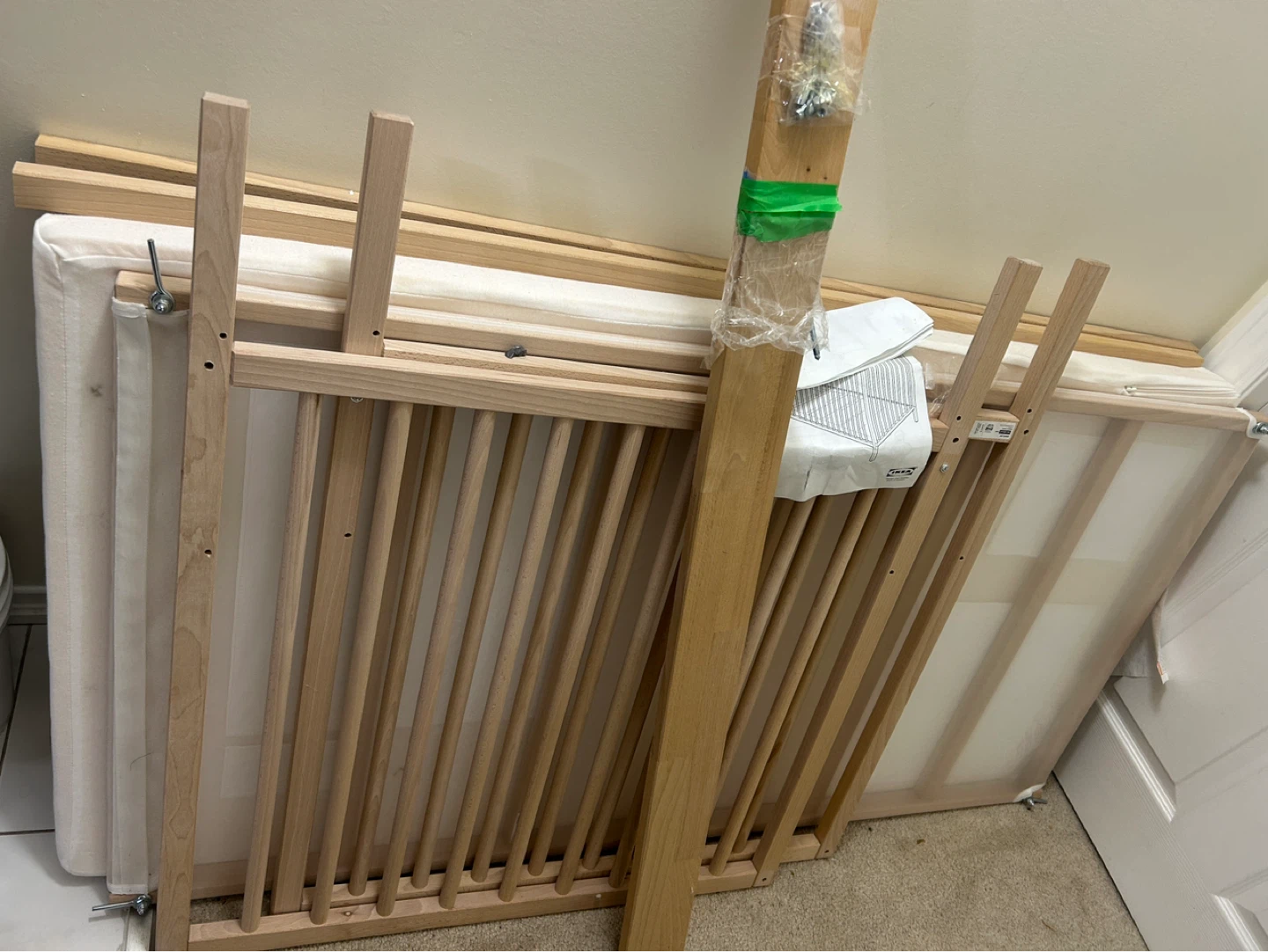 Brand New IKEA SNIGLAR Crib + Mattress – Never Used!