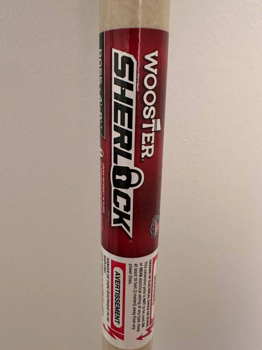 Wooster Sherlock Extension Pole 4'-8' - photo 2
