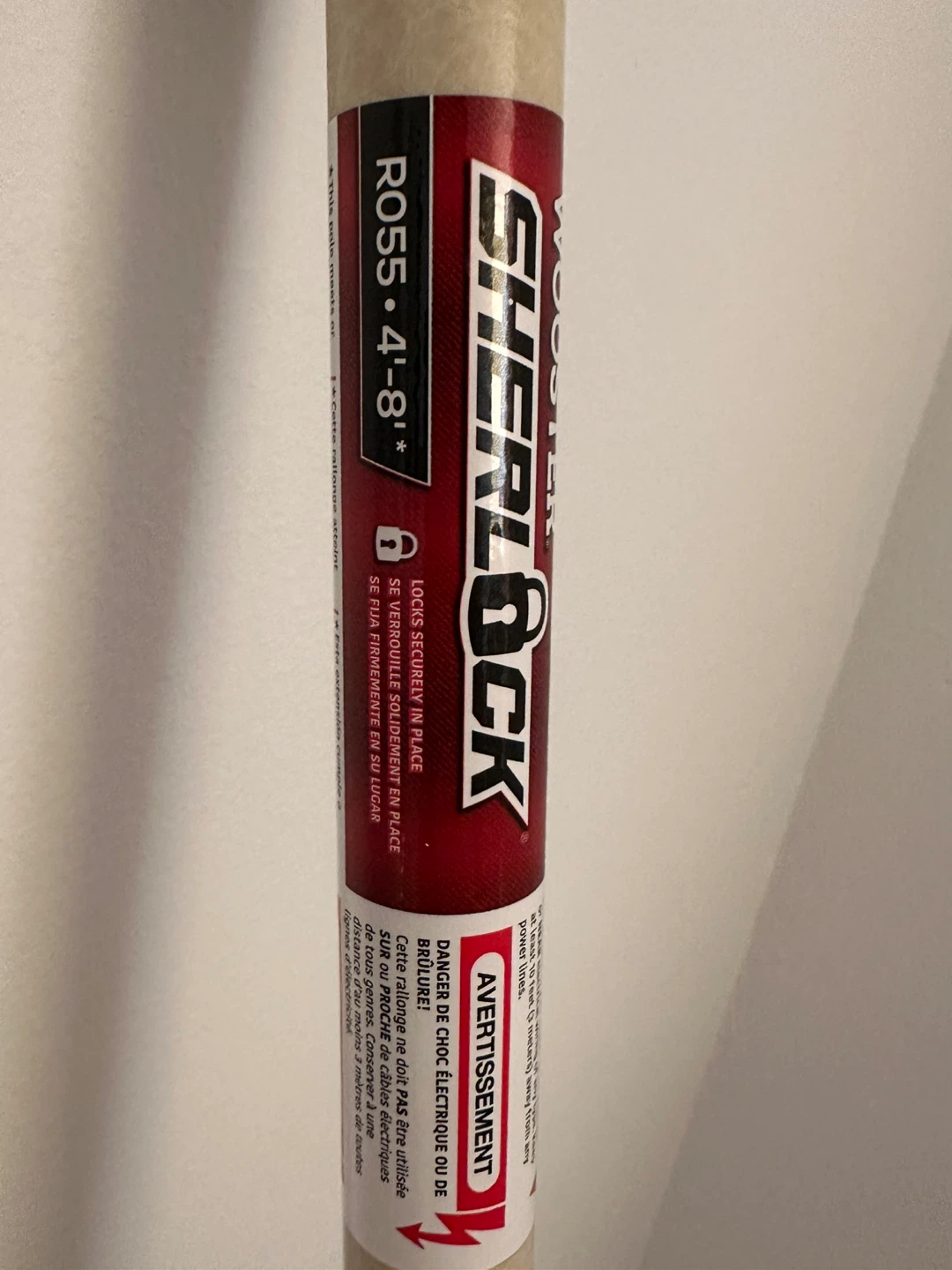 Wooster Sherlock Extension Pole 4'-8' - photo 3