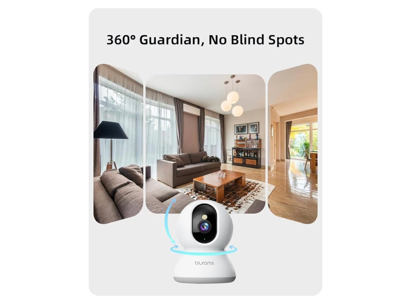 Blurams Indoor Security Cameras - 2 Pack - photo 2