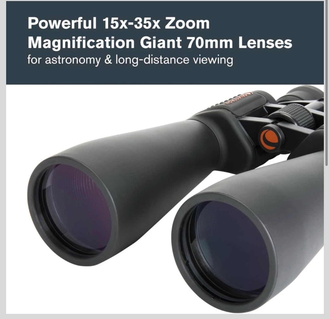 Celestron 15-35x Zoom Binoculars - photo 3