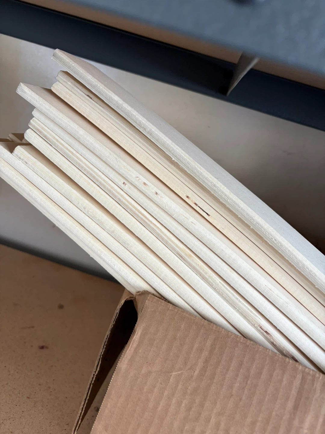 Grey Fabric Upholstered Headboard, Frame, and Bed Slats - photo 3