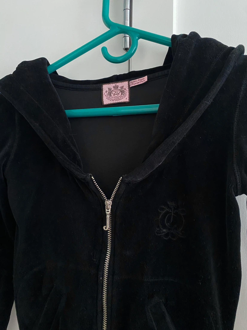 Vintage Juicy Couture Black Hoodie - photo 3