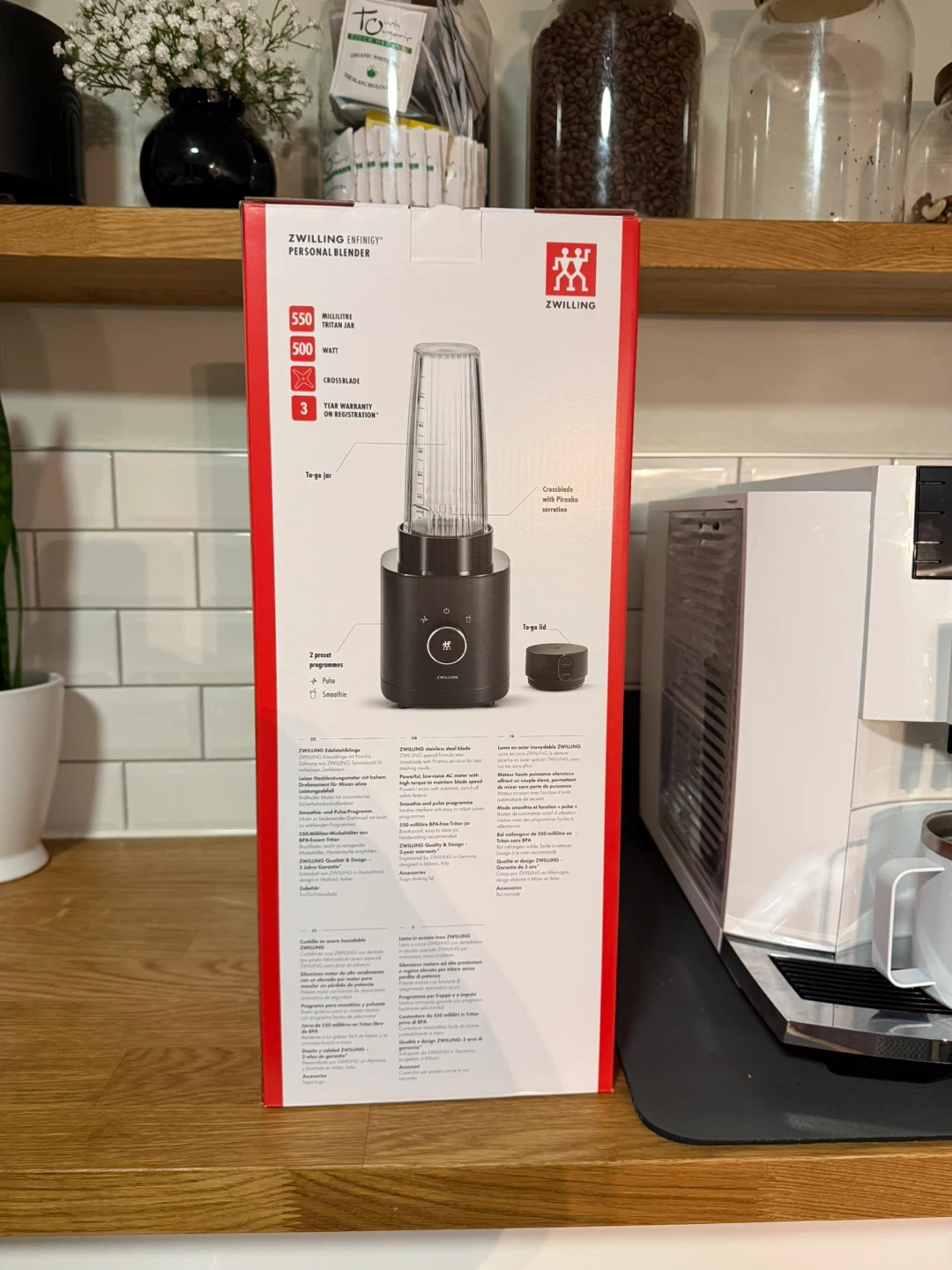 New in a box  Zwilling ENFINIGY Personal Blender - photo 2