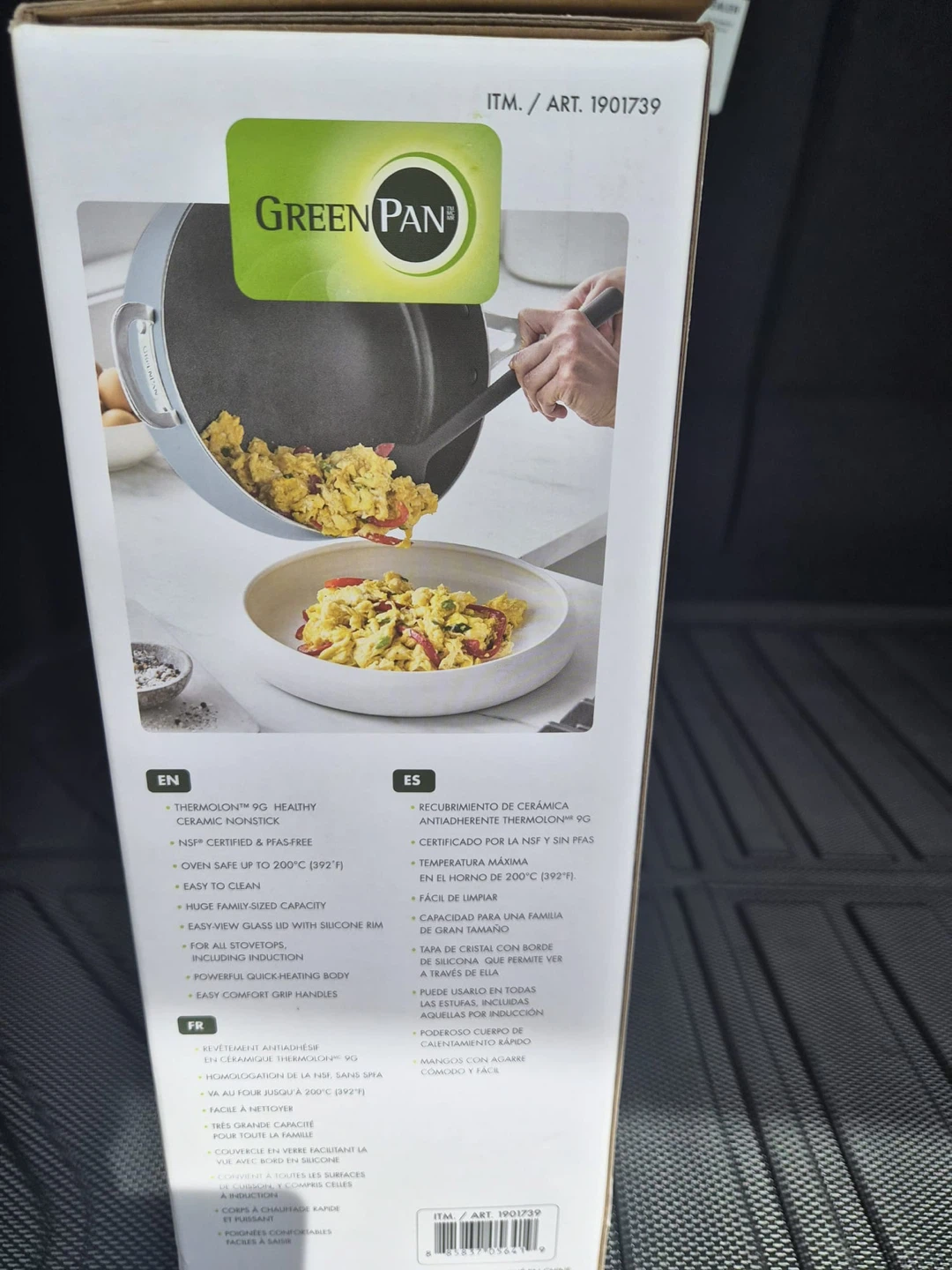 GreenPan 6.2 Qt Sauté Pan with Lid - photo 5