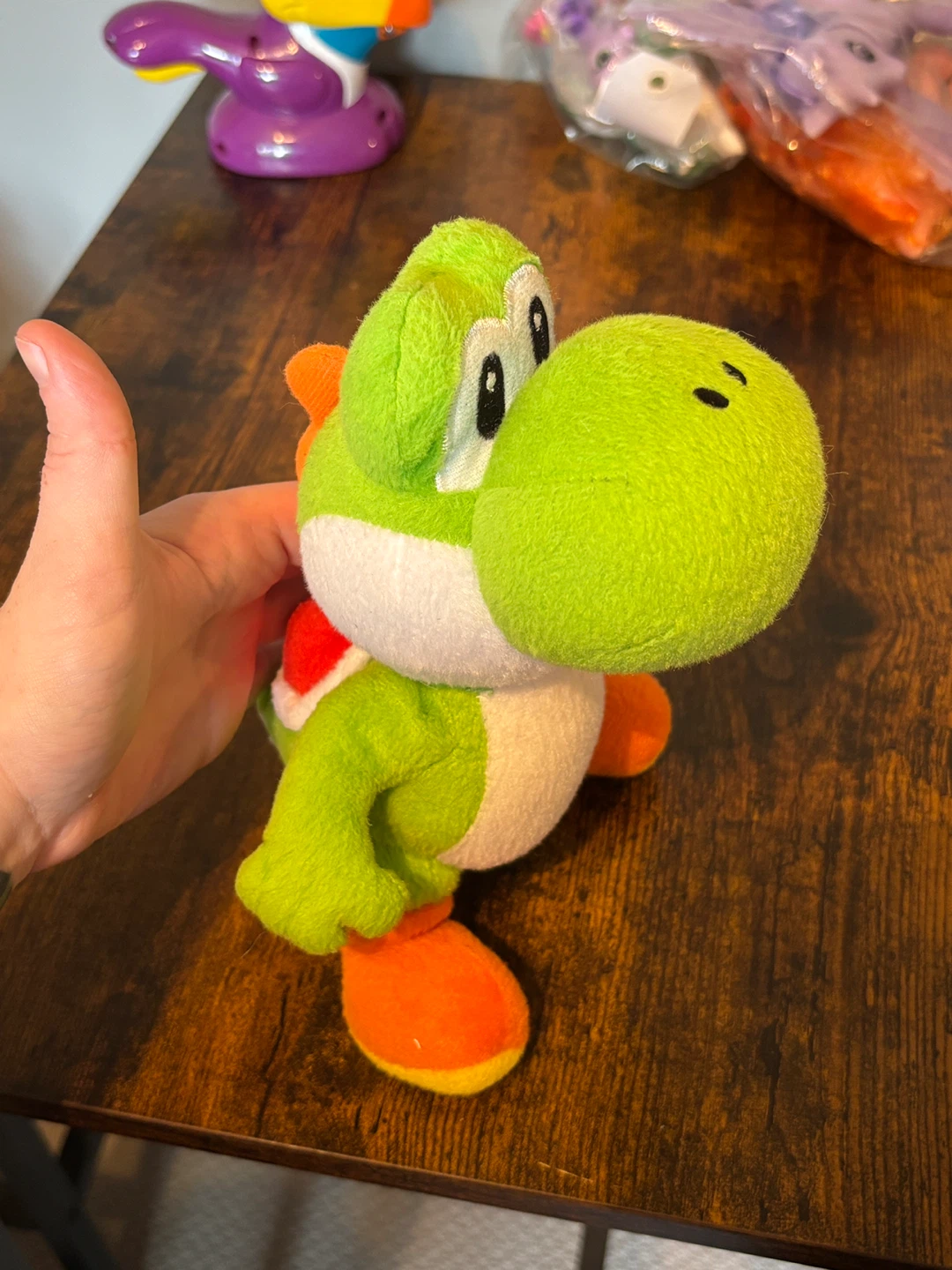 Nintendo Yoshi Plush Toy Super Mario 2010 - photo 2