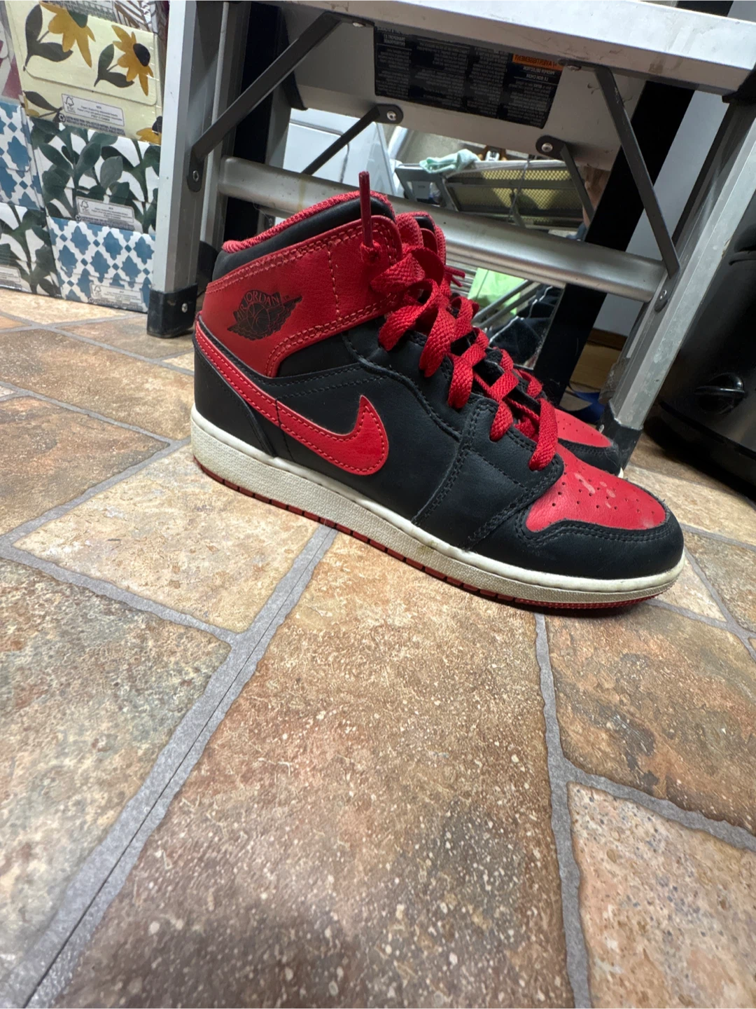 Air Jordan 1 Mid SE TD Shoes - photo 2