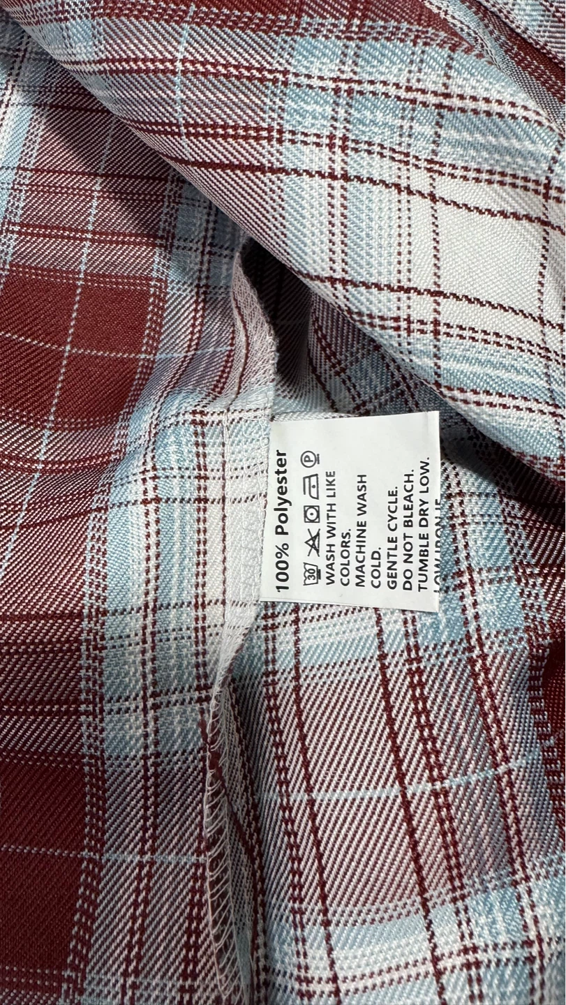 Plaid "New York" Button-Up Shirt - photo 5