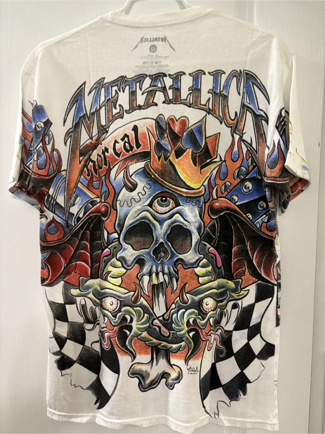 Metallica Graphic T-Shirt-L - photo 4