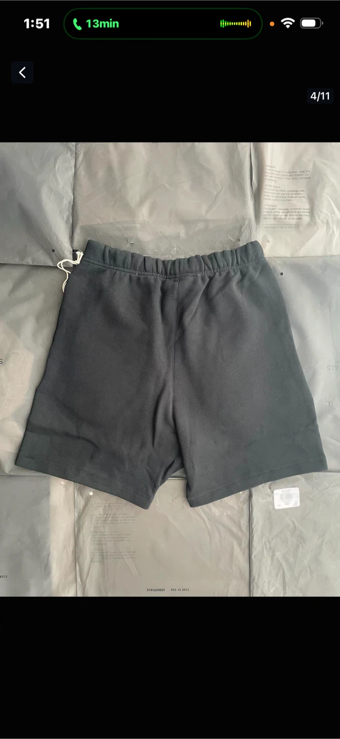 Fear of God Essentials Sweat Shorts - photo 3