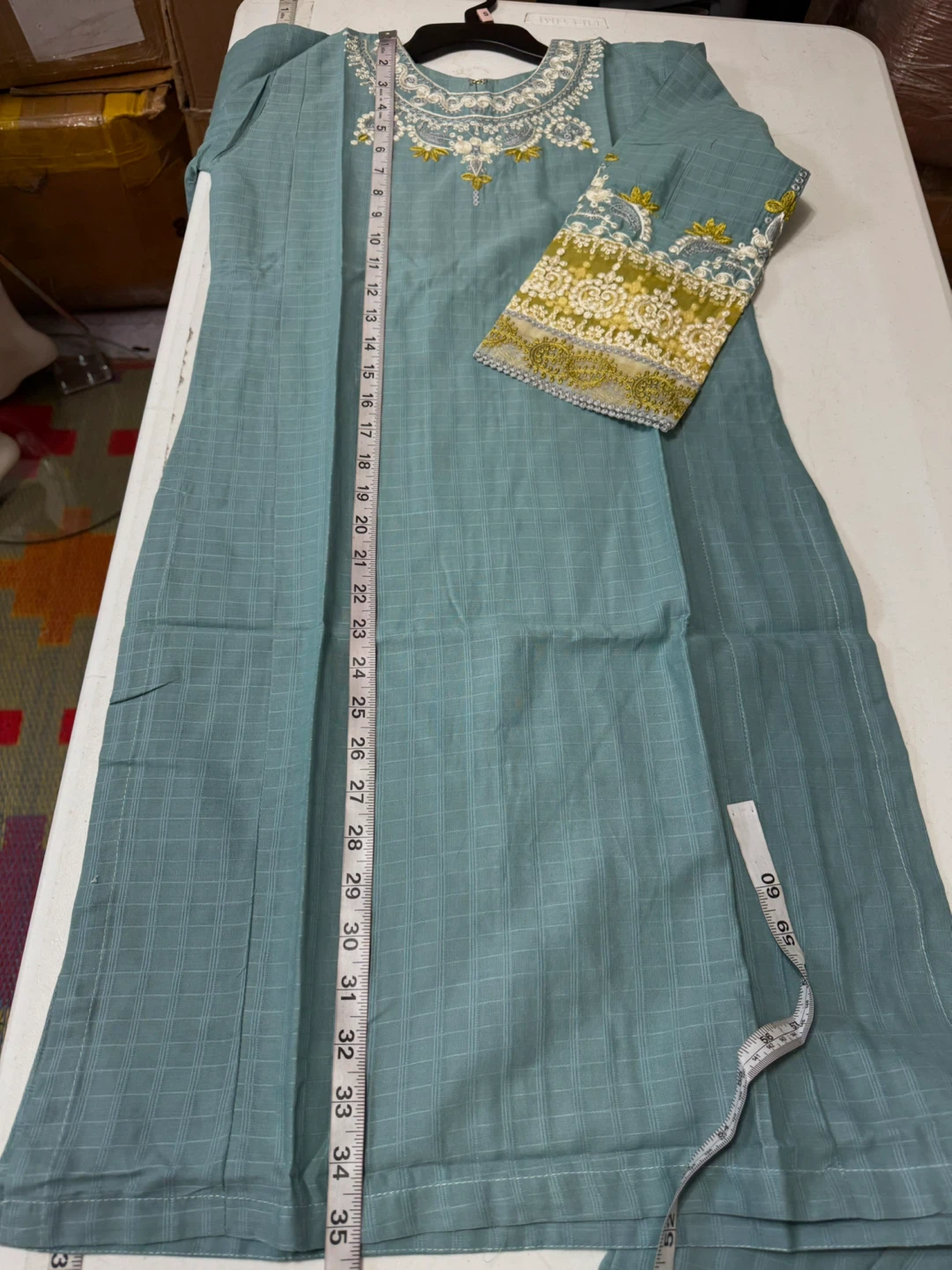 Pakistani 11/12 year girl 3pc dress - photo 3