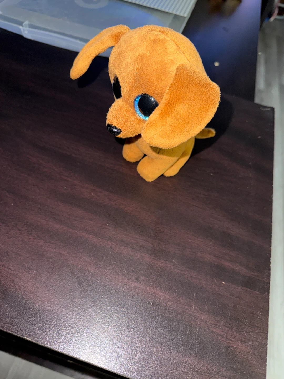 Orange Plush Dog Toy - photo 2