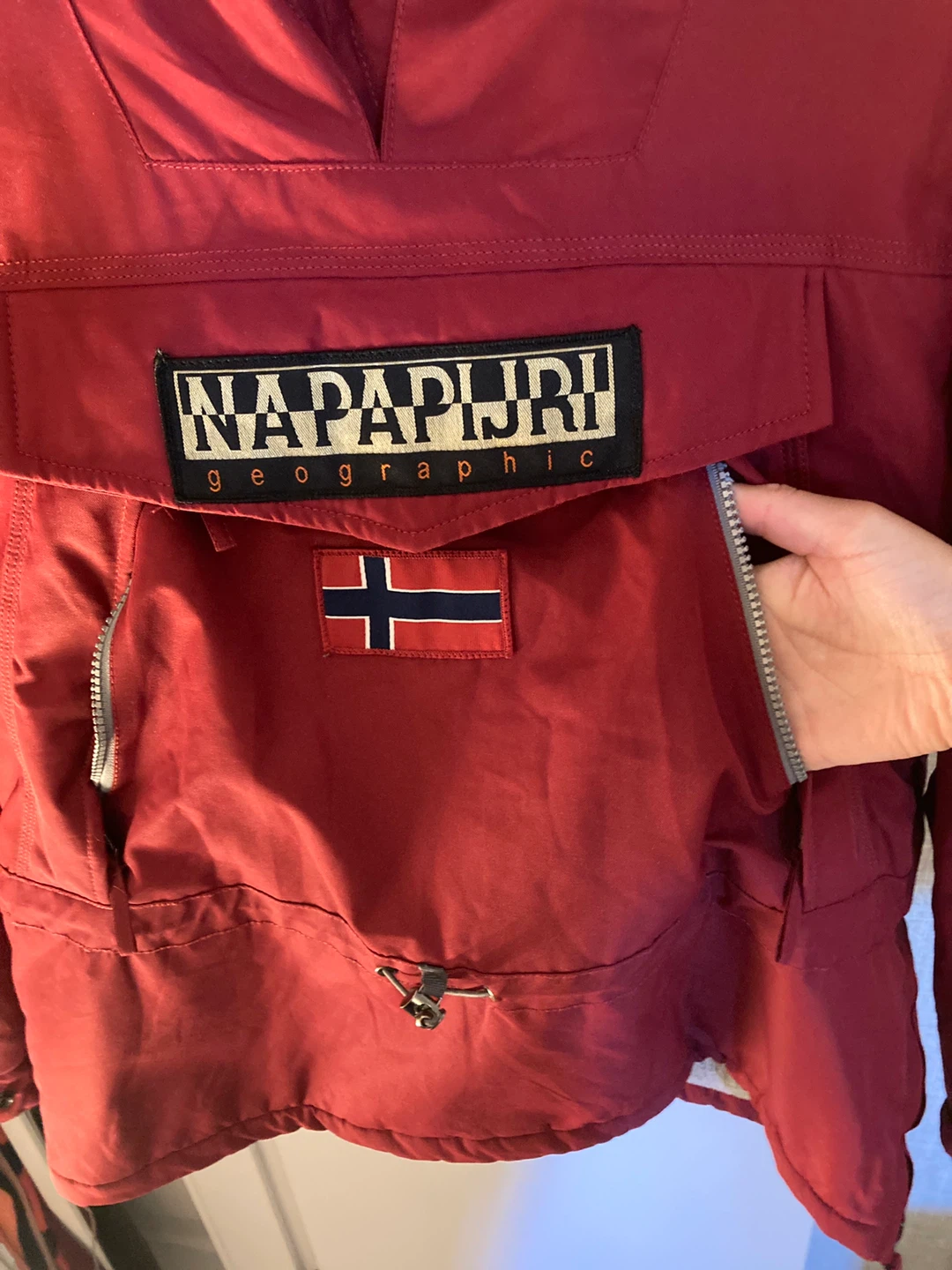Napapijri Geographic Red Anorak Jacket - photo 4
